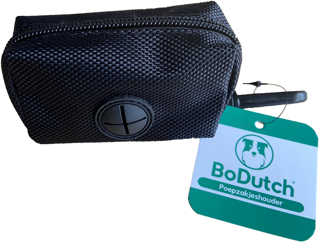 BoDutch - Kotbeutelspender schwarz